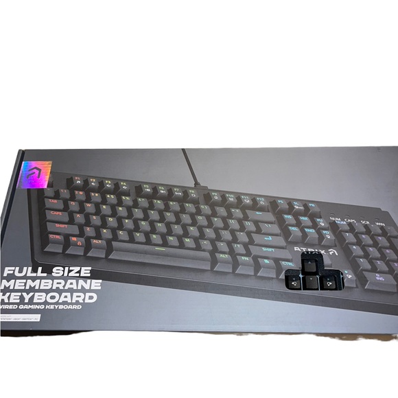 Atrix Membrane Wired Gaming Keyboard with RGB Lighting GameStop Exclusive
Atrix - Picture 8 of 9